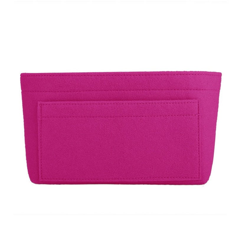 ZTUJO Purse Organizer Insert, Felt Bag Organizer For Handbag Purse Organizer,13 Colors, 6 Size (Small, Rose) - Image 4